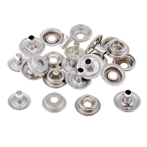 6 Sets 15mm Snap Fastener Press Stud W/Fixing Tool Sewing Leather Craft - Picture 4 of 4