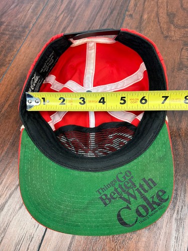 De colección Años 80 90 El Original Rojo con Cordón Blanco Snapback Coco-Cola Bioworld Merch OSFM - Imagen 14 de 24