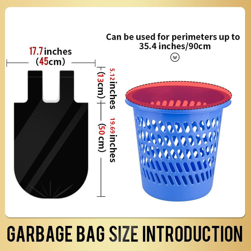 Small Trash Bags 240 Count Garbage Bags Waste Basket Liners for Bathroom, Ki... - Picture 6 of 12