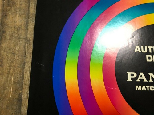 VINTAGE POSTER "Authorized Dealer For The Pantone Matching System" Wisconsin - 第 5/5 張圖片