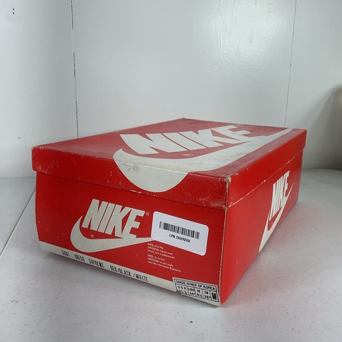 NEW Vintage 1989 Nike Greco Supreme Red Motion Script Wrestling Shoes 10.5 NIB - Picture 22 of 24