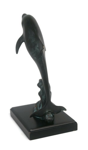 San Pacific International Dolphin Sculpture - Picture 4 of 6
