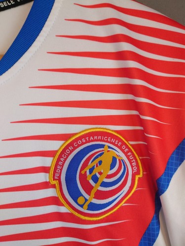 2017 Costa Rica Football Soccer Away Kit Jersey Shirt White Men's Size Large - 第 4/13 張圖片