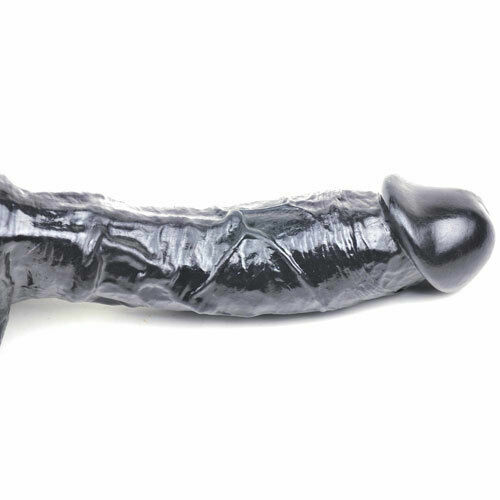 10 "- 14" Mostro di spessore lungo pene dildo cinghia sull'imbracatura - Picture 17 of 64