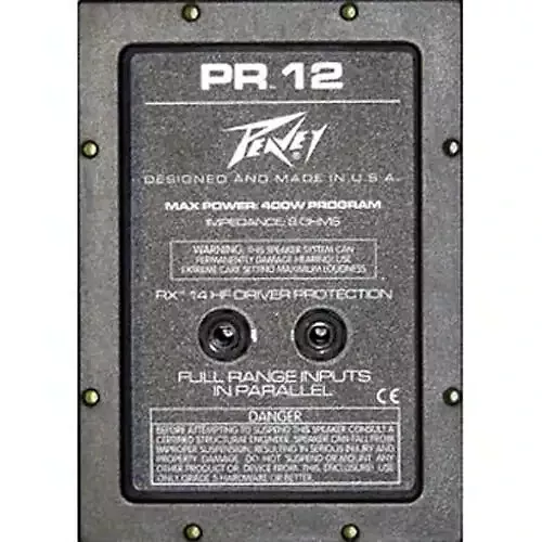 Peavey PR-12 Speaker | real-statistics.com