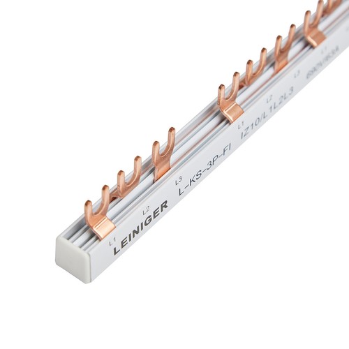 Phasenschiene / Kammschiene / 1- / 3-Phasig / 12 Teilungseinheiten / für FI / LS - Bild 6 von 8