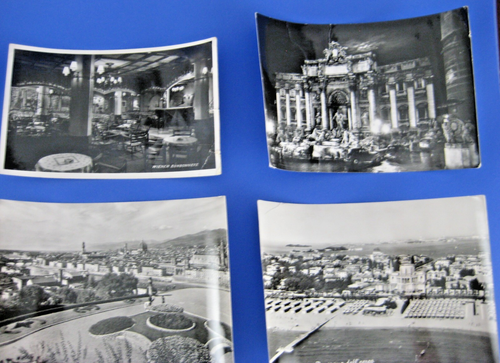 Postcard Lot 34 Cards Color Black and White Travel Vintage Postage Stamps - Picture 16 of 16