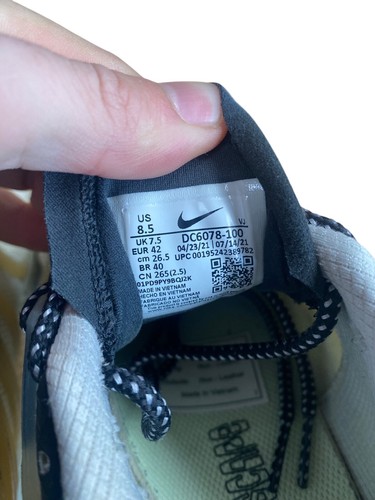 Nike Mens Air Max Terrascape Plus Sail Sea Glass Sneakers US 8.5 UK 7.5 EUR 42 - Picture 6 of 10
