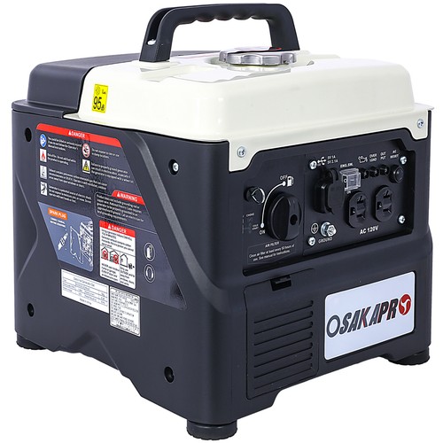 Generador inversor de gas ultra silencioso portátil de 1200 vatios con características ecológicas - Imagen 4 de 11