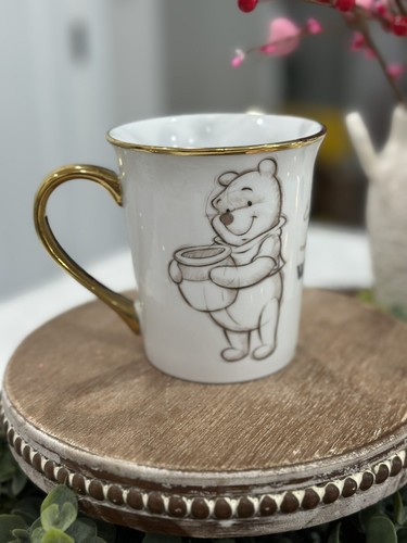 Disney 100 Winnie the Pooh Even If We’re Apart Mug Gold Handle 12oz By Zrike B79 - Picture 3 of 4
