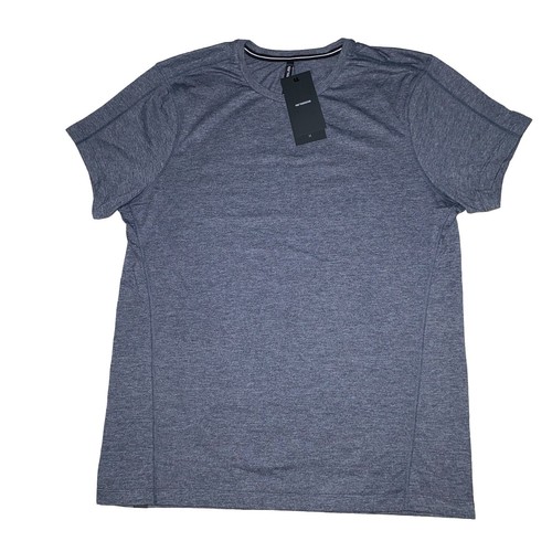 NWT Mens Ten Thousand Gray The Durable Tee Gym Training T Shirt Size Large