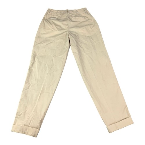A New Day Women’s Khaki Pants Stretch Tapered Leg Size 4 New With Tags - Picture 2 of 6