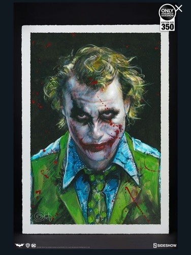 Joker “Why So Serious?” Limited Edition Artist Proof 2/35 Olivia De Berardinis - Picture 3 of 4