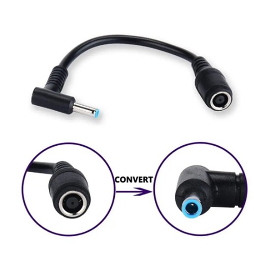 10Pcs DC Power Charger Converter Adapter Cable 7.4mm - 4.5mm For HP Blue Tip - Picture 5 of 11