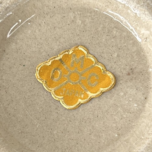 6 Otagiri Japanese Stoneware Sake Tea Cups Bamboo Rice Bowls OMC Japan Vintage - Picture 10 of 10