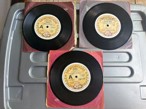 SKYHOOKS 45 RPM 7" VINYL SINGLES X3, HORROR MOVIE, LYGON ST LIMBO, +++ - Picture 4 of 4
