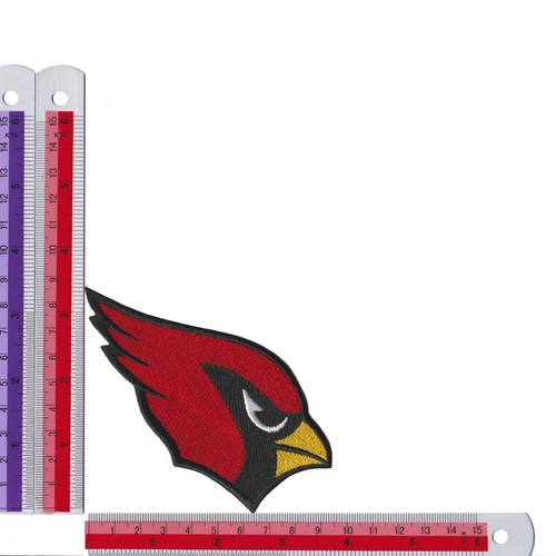 Großhandel Arizona Cardinals Logo Größe 3,7"x2,8" Nähen gestickte Bügelbild Patches - Bild 9 von 12
