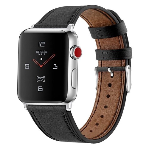 Leder Armband Band für Apple Watch Series 9 8 7 6 5 4 SE 41/44/45mm Ultra 2 49mm - Bild 16 von 57