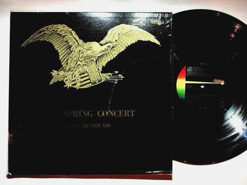 1969 Tennessee High School Band Spring Concert Nicar Wenger Vinyl LP Record VG+ - Picture 1 of 4