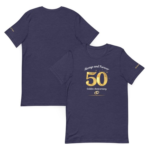 50th Wedding Anniversary - Golden Wedding Anniversary Unisex T-shirt - Picture 29 of 40