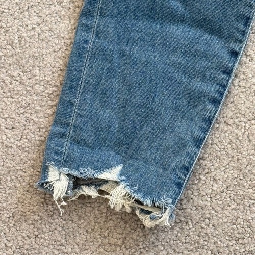 / J Brand Alana Jeans Stretchy Skinny ausgefranster Saum High Rise Gr. 29 - Bild 2 von 8