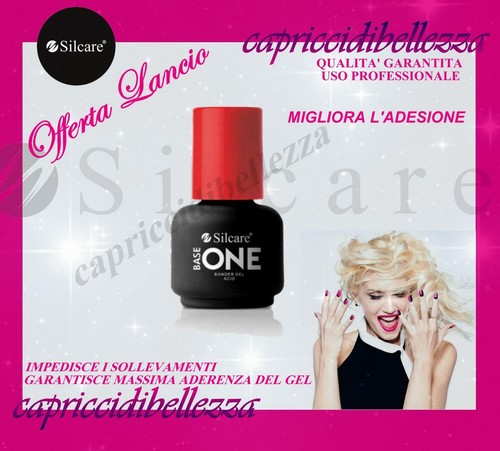 Base One Gel UV Bonder 15 g SILCARE - Builder Costruttore Denso Nail Art - Foto 2 di 3