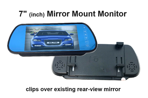 Dual Reversing Camera For Ford Transit Custom 2012 - May 2016 Inc Mirror Monitor - Picture 2 of 18