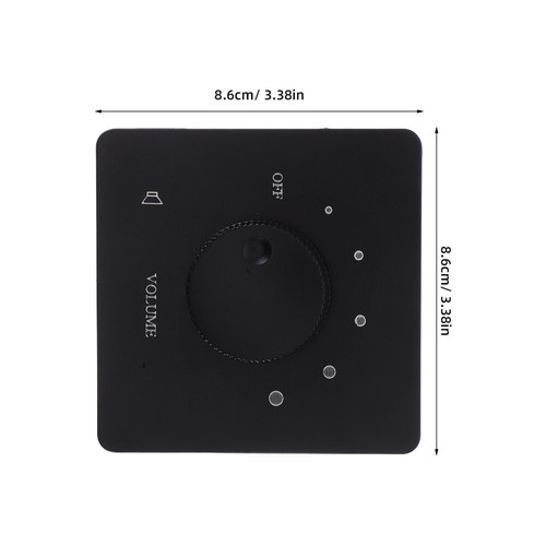 Volume Control Panel Audio Input Selector Amplifier Speaker Switch Switcher - Afbeelding 2 van 12