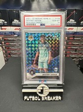 Destiny Udogie Rookie RC Peacock Udinese Panini Mosaic Serie A 2021-22 PSA 10