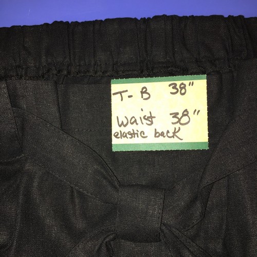 DU Date Maternity Skirt, Long, Black ,Loose Adj Belt Size XXL B009 - Picture 4 of 7