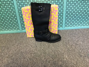 girls black dress boots