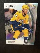 23-24 UD Allure Hockey Black Rainbow 61 Roman Josi