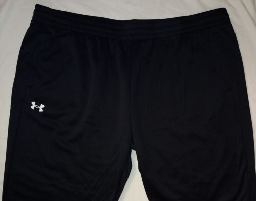 Under Armour Men's Rival Fleece Sweatpants Big&Tall Size 5XL Loose Fit Black NWT - Picture 2 of 5