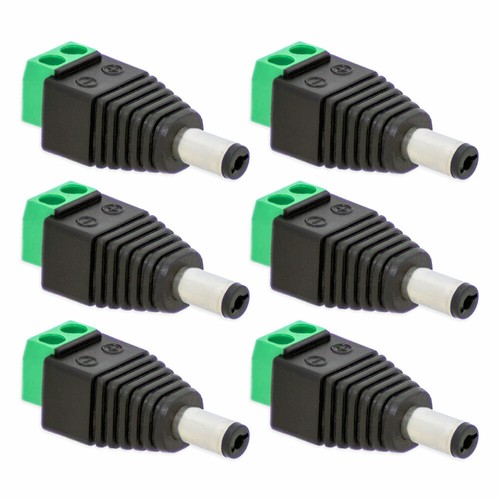 Conector de CC conector hueco 5,5 mm - adaptador de 1,7 mm > bloque de terminal 2 pines atornillable - Imagen 7 de 10