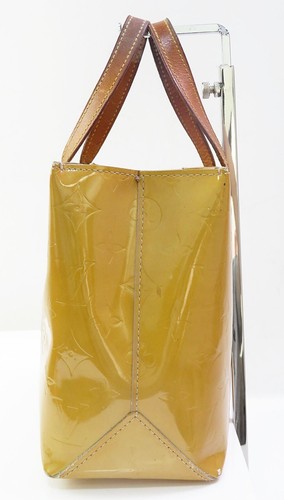 Auth LOUIS VUITTON Reade Beige PM Vernis Leather Tote Hand Bag Purse #51490 - Picture 5 of 15