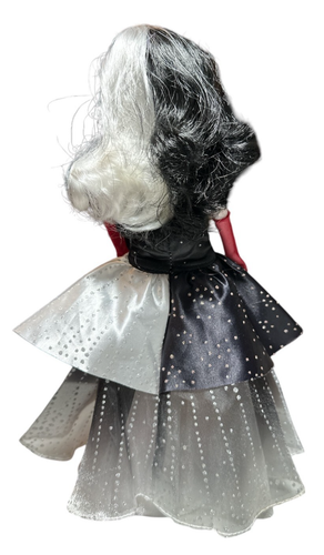 2 Muñecas de Moda Disney 11" Villanos y Princesas Estilo Serie Cruella DeVil Belle - Imagen 4 de 7