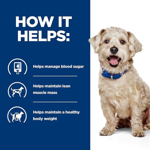 Hills Dog Food Prescription Diet Canine w/d Diabetes Care Chicken 12 / 24 x 370g - Picture 3 of 10