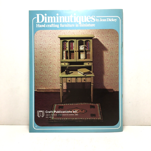 Diminutiques by Jean Dickey 1976 volume III furniture for bedroom miniature - Picture 2 of 9