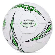 COSCO VOLLEY 32 panel BALL FULL SIZE PU recreational LATEX BLADDER HAND SEWN