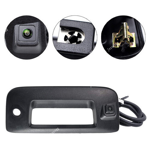 Tailgate Handle and Bezel Trim With Camera For Chevrolet Silverado Sierra - Imagen 1 de 8