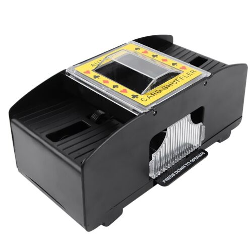 Poker Kartenmischer Elektrische Kartenmischmaschine Kartenmischgerät für 2 Decks - Bild 6 von 12