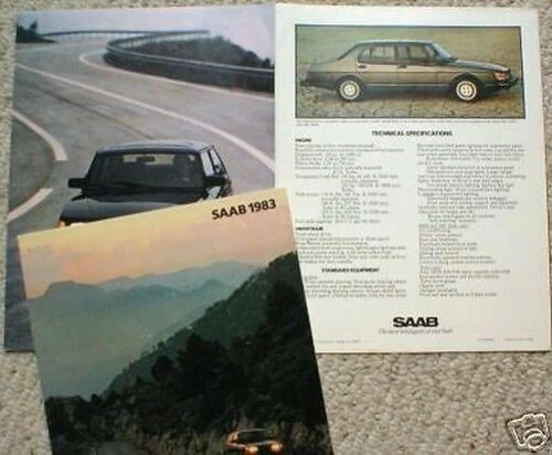 Revistas, manuales y catálogos de motor Saab