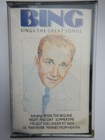 BING CROSBY -  BING SINGS THE GREAT SONGS -  CASSETTE