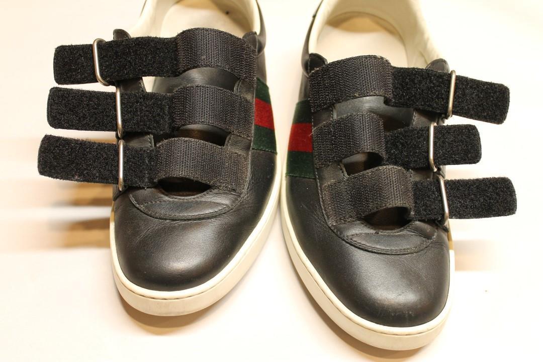 GUCCI 手袋　ブラック Gucci Soho Disco GG Black Calf Leather Tassel Chain
