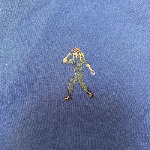 Camisa Paul Smith Para Hombre Mediana Azul Abotonada Manga Larga Personajes Italia - Imagen 13 de 18