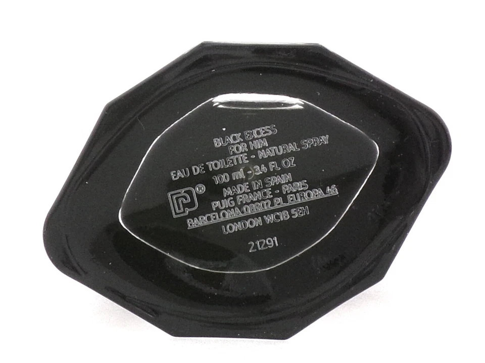 BLACK XS de Paco Rabanne 3,4 oz. Eau de Toilette Spray para Hombre. Nuevo. SIN CAJA Foto 3 de 3