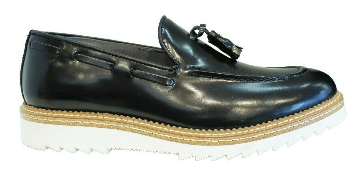 zapatos MOCASSINO FRANCESINE MODA hombres CON NAPPINE PELLE LUCIDA NERA VARI ColorI zapatos MOCASSINO FRANCESINE MODA hombres CON NAPPINE PELLE LUCIDA NERA VARI ColorI