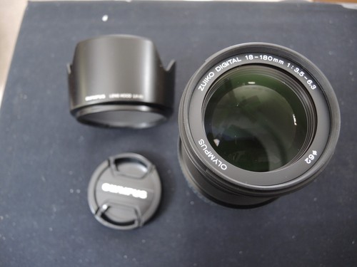 OLYMPUS 18-180 mm; zoom 10X f/3,5-6,3 Zuiko ED estándar 4/3; envío NUEVO/COMO NUEVO EE. UU. - Imagen 9 de 16