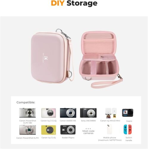 K&F Concept Digital Camera Case Waterproof & Protective Small Camera for Travel - Picture 6 of 32
