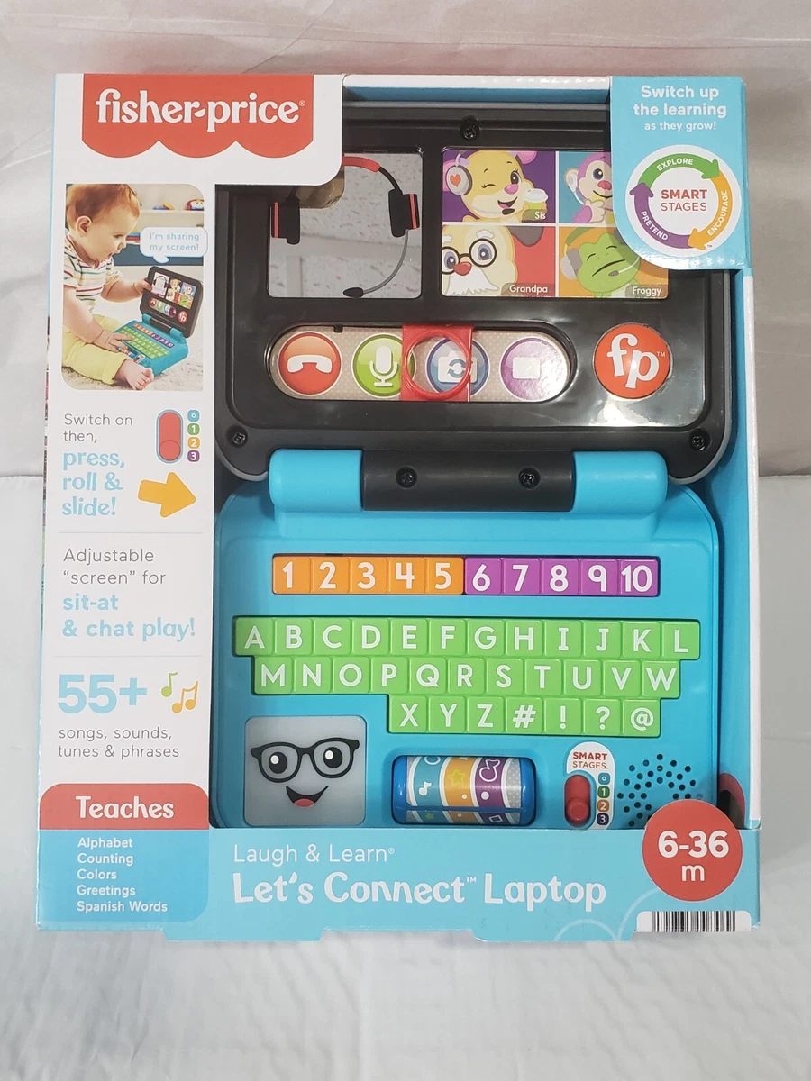 Fisher-Price Laugh & Learn Baby to Toddler Toy Let?s Connect